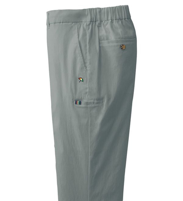 「＜アーノルド　パーマー＞ヒンヤリ冷感ストレッチパンツ（メンズフルレングスパンツ）」｜ブルーグレー