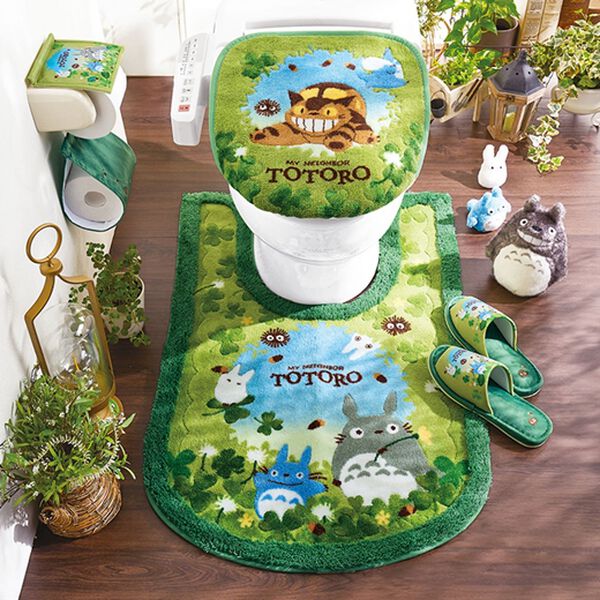 「トトロとジジ　トイレマットシリーズ（トイレマット）」｜詳細画像