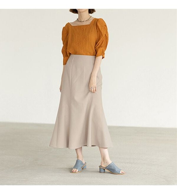 GeeRA（ジーラ）の「ストレッチマーメイドスカート（ロングスカート）」｜詳細画像