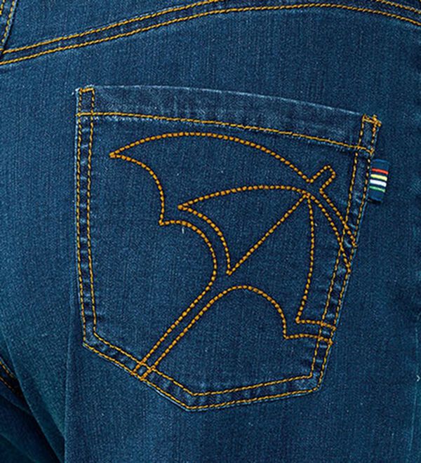 ルフラン（ルフラン）の「〔ａ・Ａ・Ｐ〕刺しゅうストレッチ美脚パンツ（フルレングスパンツ）」｜詳細画像