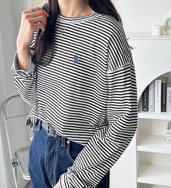 GeeRA（ジーラ）の「【Ｕ．Ｓ．ＰＯＬＯ　ＡＳＳＮ．】スラブシアーロンＴ（Tシャツ）」｜詳細画像