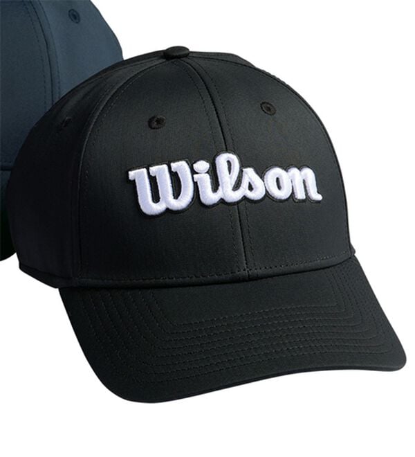「＜Ｗｉｌｓｏｎ＞プロツアーキャップ（メンズ帽子）」｜ブラック
