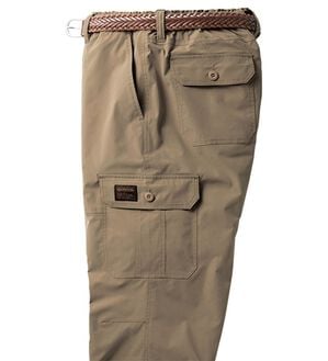 「＜アウトドアプロダクツ＞裏フリースカーゴパンツ（メンズカーゴパンツ）」｜ベージュ