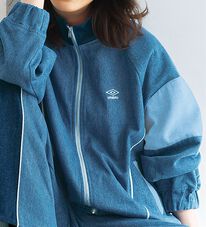 BELLUNA（ベルーナ）の「【ｕｍｂｒｏ】切替デニムジャケット（ブルゾン）」