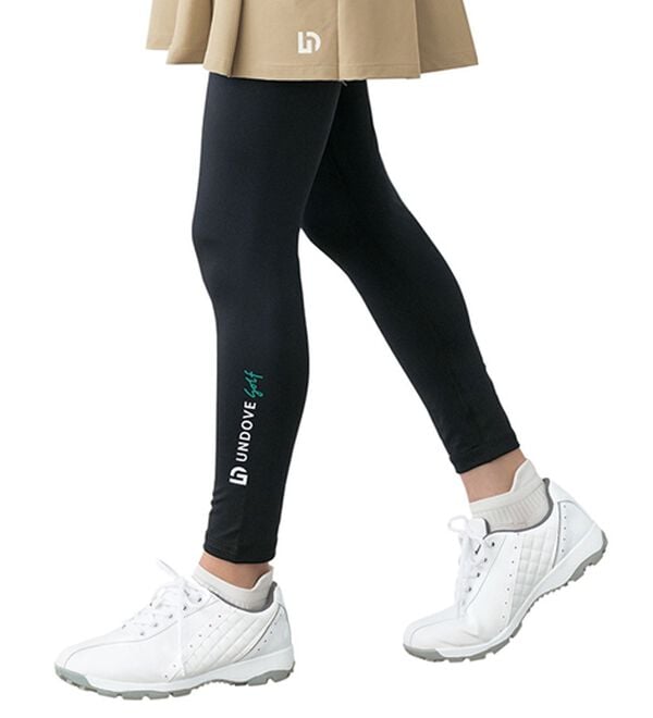 BELLUNA（ベルーナ）の「【UNDOVE】吸水速乾！ストレッチタイツ（スパッツ・レギンス）」｜ブラック