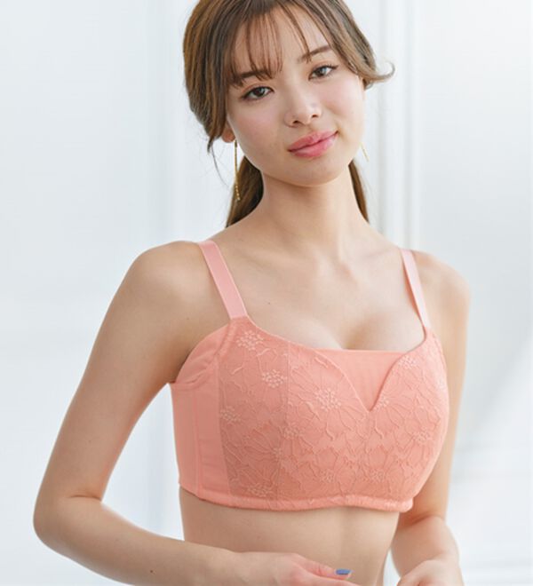 YU'NOW（ユナウ）の「スリミーライクブラ（ブラジャー）」｜ピンク