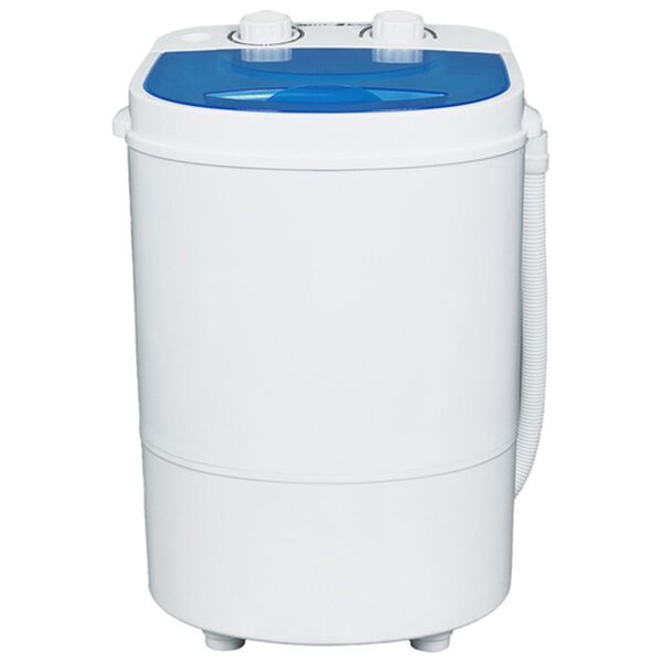 「すすぎ・脱水もできるミニランドリー（小型洗濯機・乾燥機）」｜ホワイト