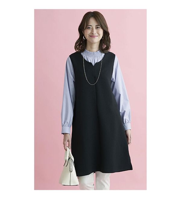 BELLUNA（ベルーナ）の「コーデ済み！お洒落ジャンパースカート（ジャンパースカート）」｜詳細画像