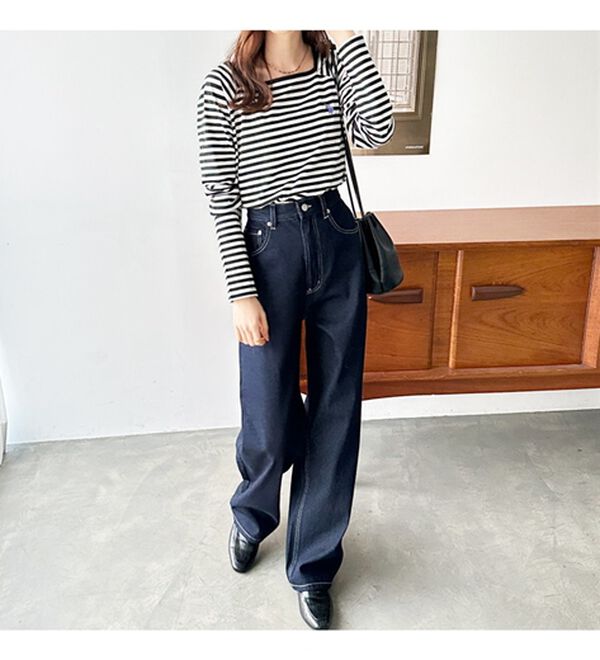 GeeRA（ジーラ）の「【Ｕ．Ｓ．ＰＯＬＯ ＡＳＳＮ】スクエアネックロンＴ（Tシャツ）」｜詳細画像