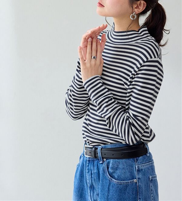 選べる衿】肌に優しい綿100％暖か発熱素材プルオーバー＜ベルホット