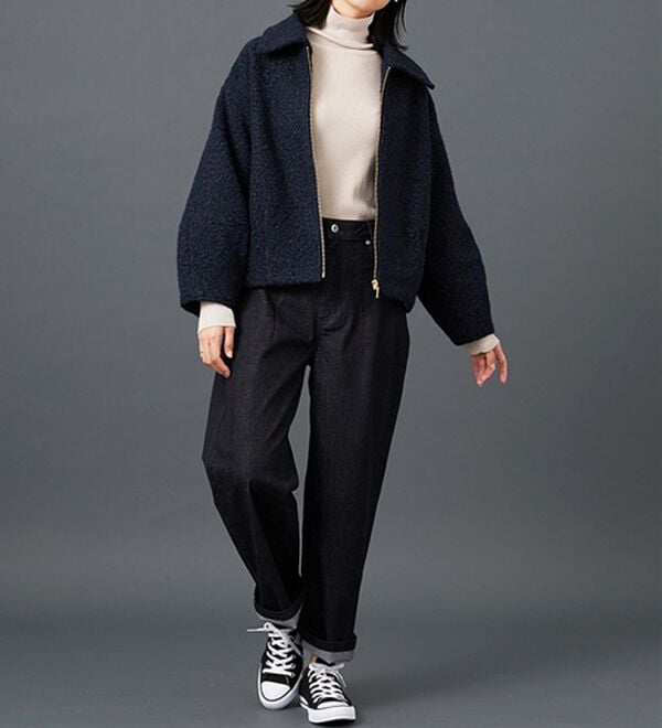 BELLUNA（ベルーナ）の「ブークレステンカラージャケット（その他ジャケット）」｜詳細画像