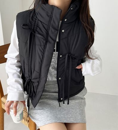 GeeRA（ジーラ）の「リボンフェイクダウンベスト（ベスト）」