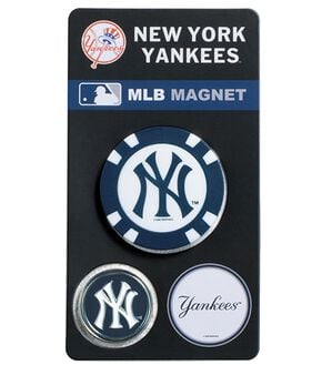 「ＭＬＢマグネットゴルフマーカー（メンズゴルフグッズ）」｜ヤンキース