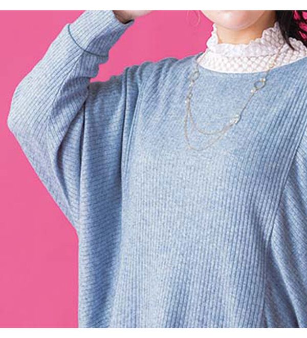 ルフラン（ルフラン）の「【３色組】ゆったり袖プルオーバー（チュニック）」｜詳細画像