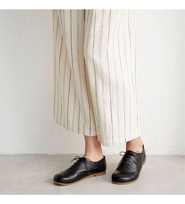 ルフラン（ルフラン）の「足指ゆったり５Ｅはだしシューズ（フラットシューズ）」｜詳細画像