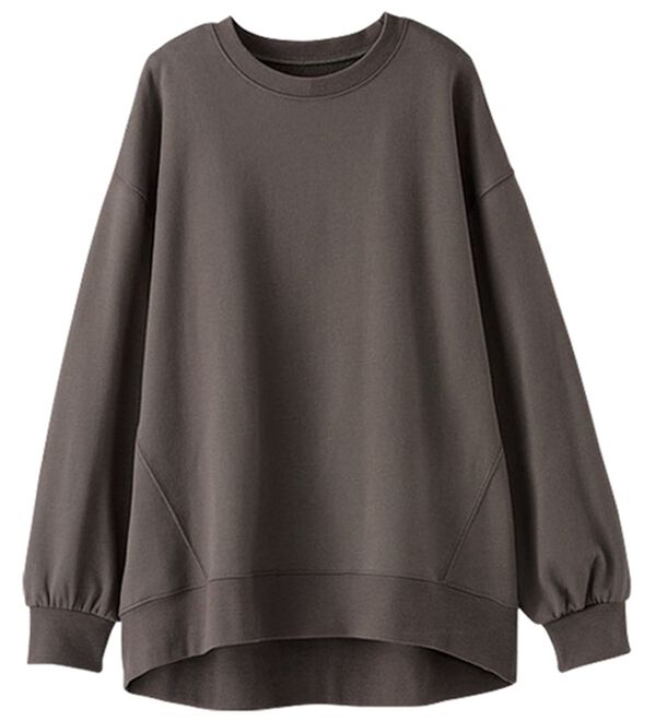 BELLUNA（ベルーナ）の「軽やか綿混！大人サマ見えスウェット（カットソー）」｜詳細画像