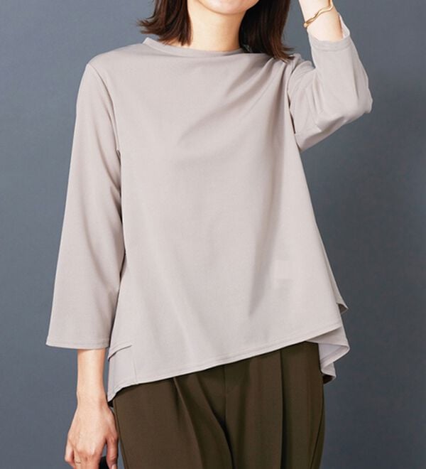 BELLUNA（ベルーナ）の「美人顔バックフレアーブラウス（ブラウス）」｜詳細画像