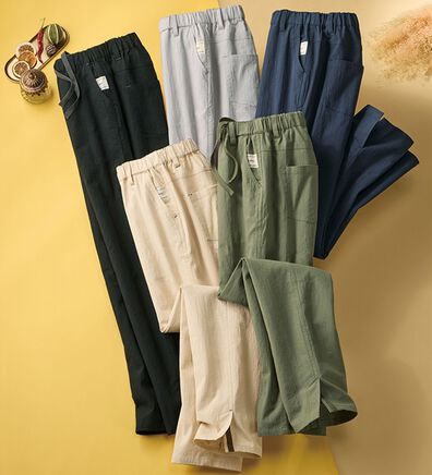 ルフラン（ルフラン）の「はきやすい♪やわらかコットンパンツ（その他パンツ）」