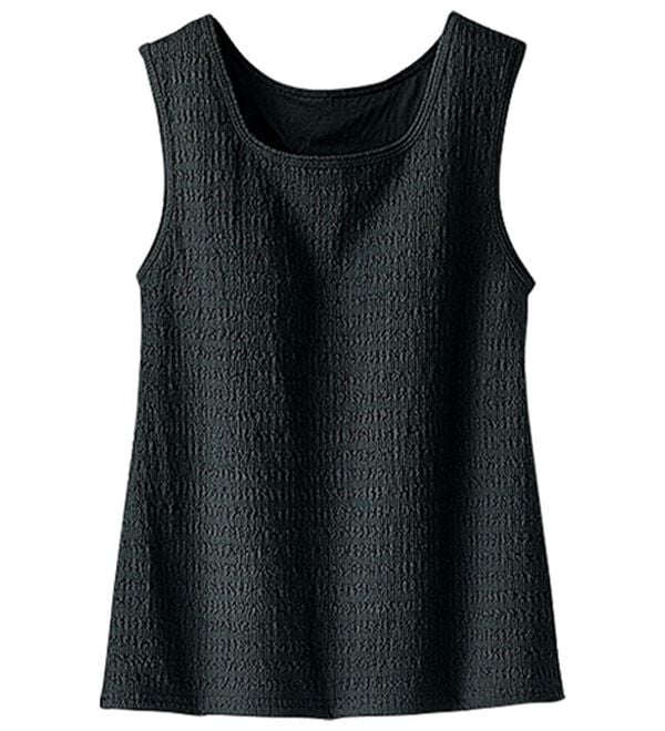 BELLUNA（ベルーナ）の「ジャカード素材カップ付タンクトップ（タンクトップ・キャミソール）」｜詳細画像