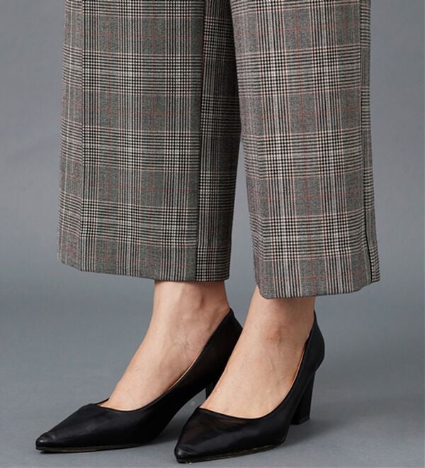 BELLUNA（ベルーナ）の「サマ見え（Ｗ）ベルト付ワイドパンツ（ワイドパンツ・ガウチョ）」｜詳細画像