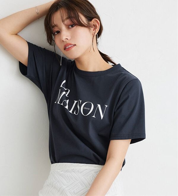 Pierrot（ピエロ）の「【イージーケア】選べるロゴＴシャツ（Tシャツ）」｜詳細画像