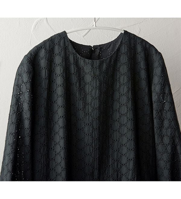 BELLUNA（ベルーナ）の「サークルレースタック使いゆったりワンピース（その他ワンピース）」｜詳細画像