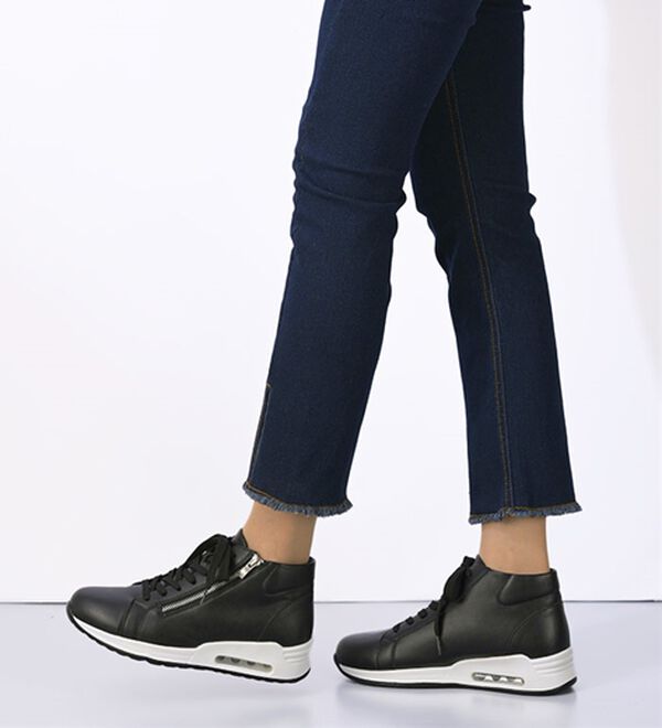 ルフラン（ルフラン）の「サイドジッパー４Ｅハイカットスニーカー（スニーカー）」｜詳細画像