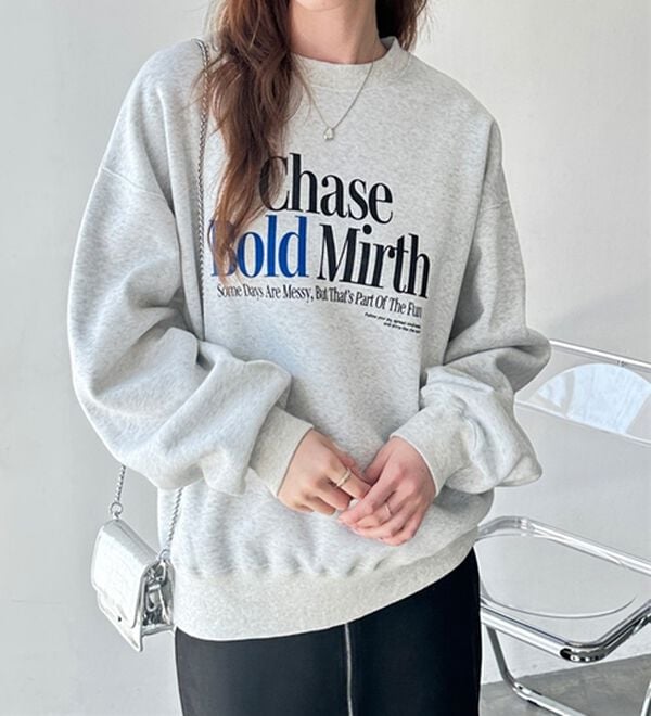 GeeRA（ジーラ）の「アソートデザイン裏起毛スウェット（トレーナー・スウェット）」｜詳細画像