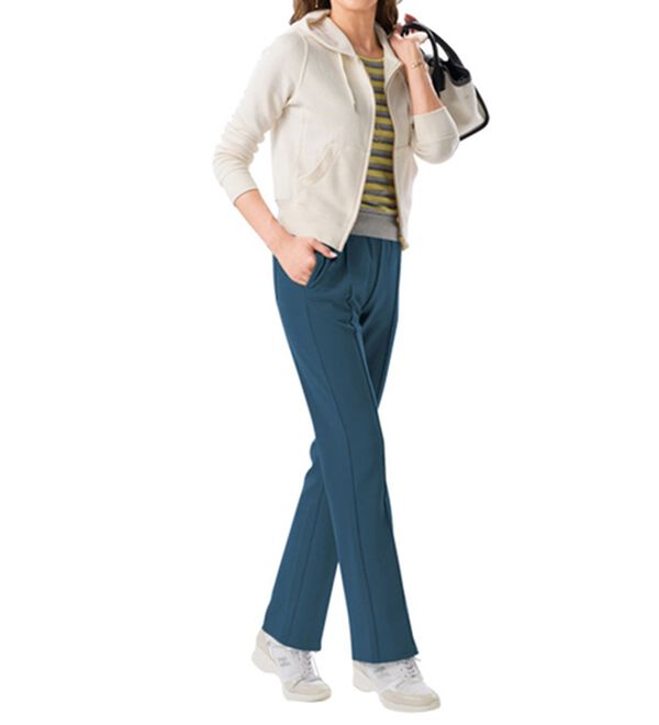 ルフラン（ルフラン）の「優しい肌心地！ラク美パンツ（フルレングスパンツ）」｜詳細画像