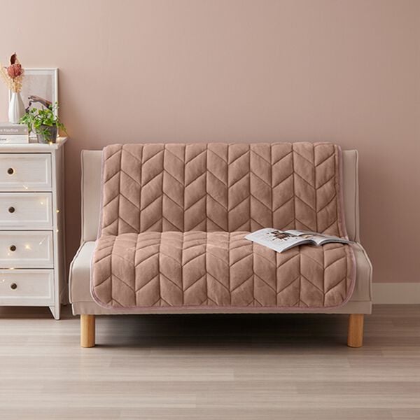 iellio（イエリオ）の「あったかふわふわボリュームソファカバー＜吸湿発熱・フランネル素材＞（ソファーカバー）」｜詳細画像