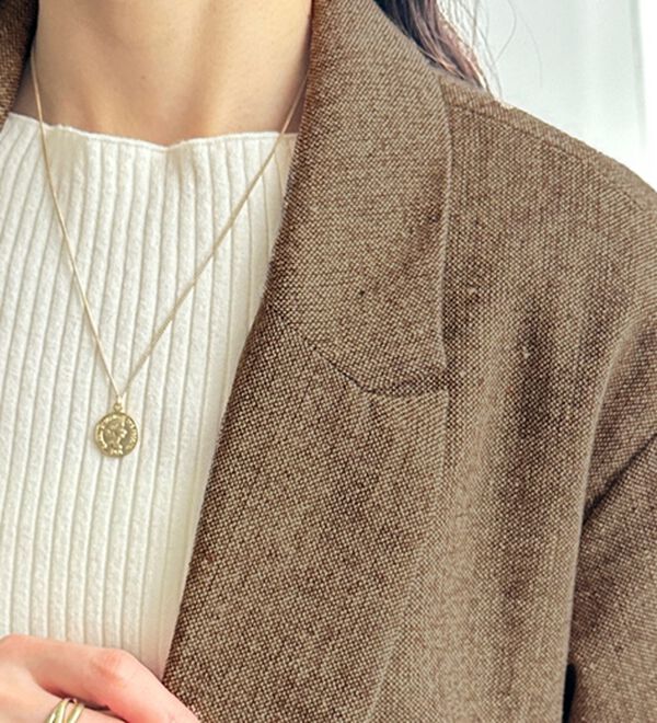 GeeRA（ジーラ）の「オーバーサイズダブルテーラードジャケット（テーラードジャケット）」｜詳細画像