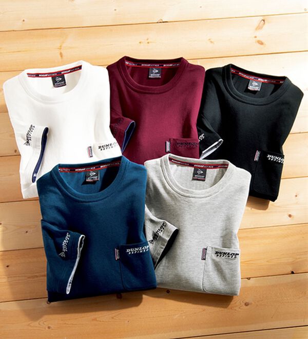 「【５色組】＜ダンロップ・リファインド＞品質自慢のベーシックＴシャツ（メンズＴシャツ）」｜5色組