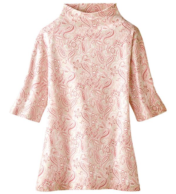 LAVIENNE（ラヴィエンヌ）の「着回し抜群！綿１００％ＵＶ対策トップス（カットソー）」｜詳細画像