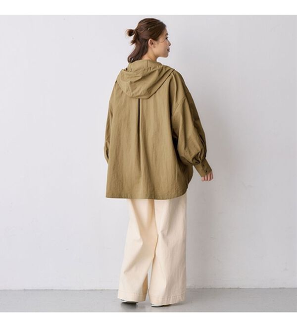 ワッシャー素材ポンチョマンパー - ベルーナ【公式】