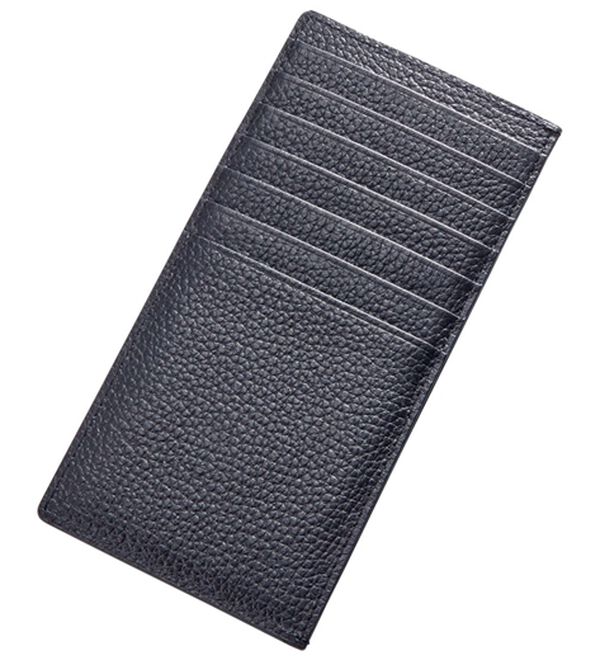 「＜ロダニア＞クロコダイルカードケース（財布・パスケース）」｜ブラック