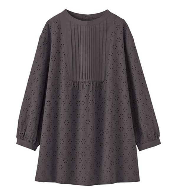 BELLUNA（ベルーナ）の「華やかオーバーレース使いブラウス（シャツ）」｜詳細画像