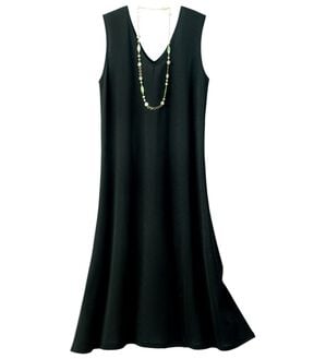 ルフラン（ルフラン）の「選べる！華やぎジャンパードレス（ジャンパースカート）」｜黒