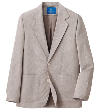 「＜コムルヴァン・オム＞紙糸軽やかテーラーカーデ（メンズジャケット）」