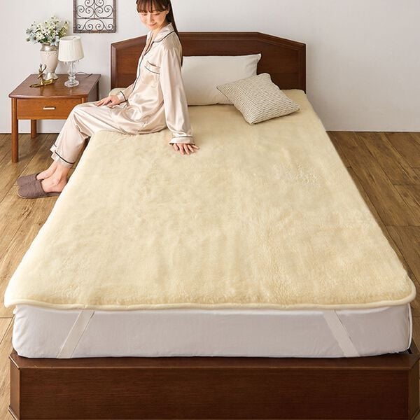 「ウールパイル敷パッド（敷パッド）」｜詳細画像