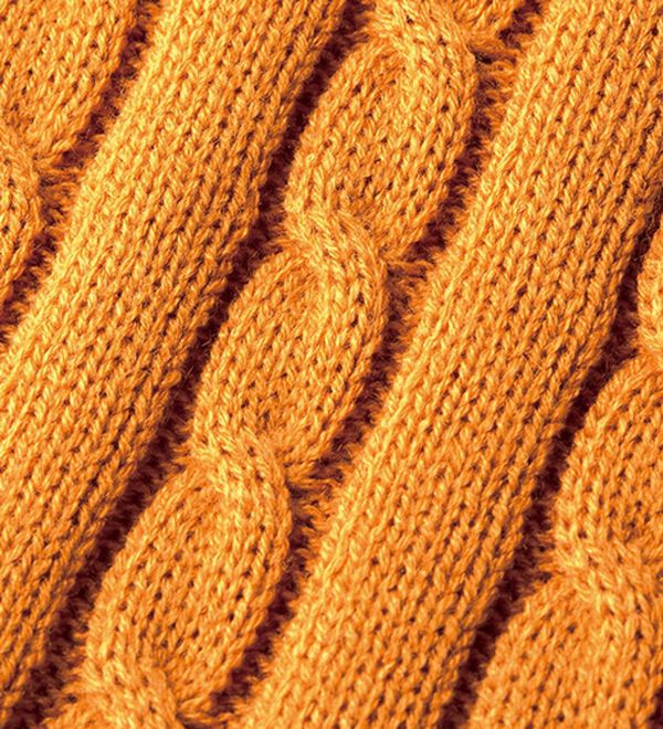 「＜アーノルド　パーマー＞ワンポイントケーブルニット（メンズニット・セーター）」｜詳細画像