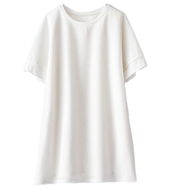 BELLUNA（ベルーナ）の「ボーダーチュール重ねチュニック（チュニック）」｜詳細画像