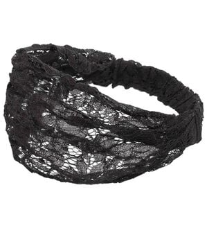 「【３枚組】花柄レースバンド同色３枚組（その他ファッション小物）」｜ブラック