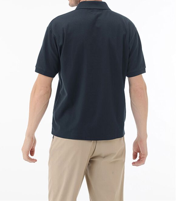 「＜アーノルド　パーマー＞ワンポイント刺しゅう鹿の子ポロシャツ（長袖・半袖）（メンズポロシャツ）」｜詳細画像