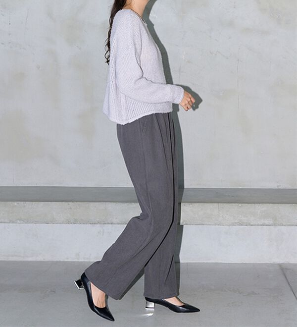 RANAN（ラナン）の「モヘアタッチローゲージシアーニット（ニット・セーター）」｜詳細画像