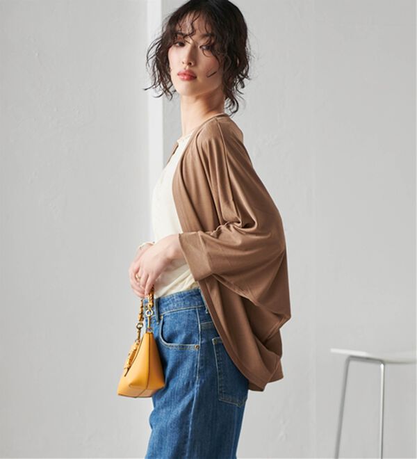 RANAN（ラナン）の「カットソードルマンカーディガン（ニットカーディガン）」｜詳細画像