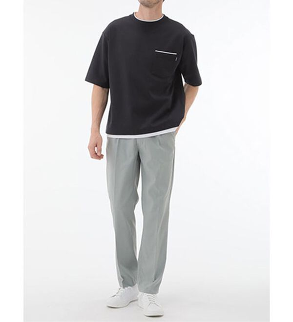 「着回し易さが魅力の楽するクリーンＴシャツ（メンズＴシャツ）」｜詳細画像