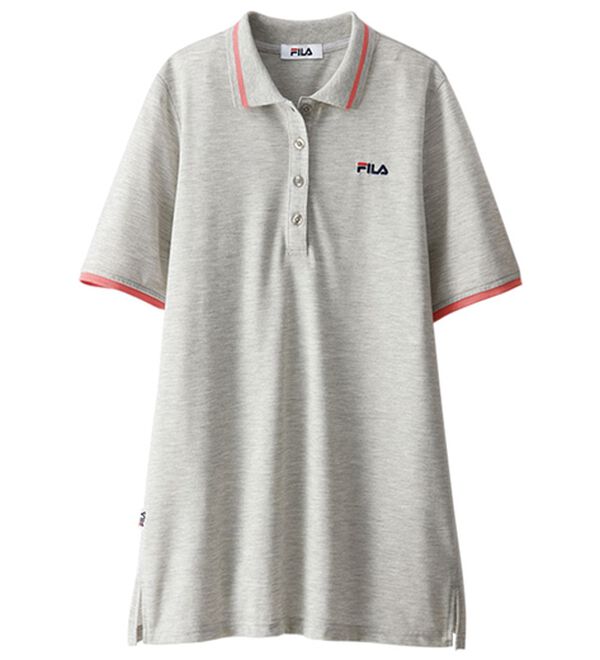 BELLUNA（ベルーナ）の「＜ＦＩＬＡ＞配色使いポロチュニック（ポロシャツ）」｜詳細画像