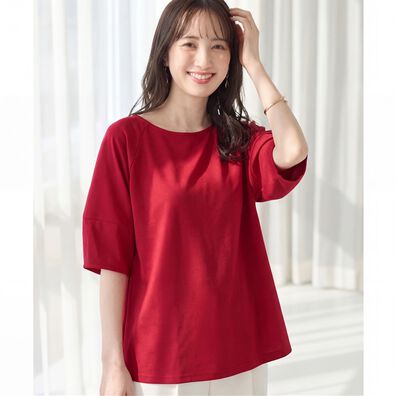 alotta（アロッタ）の「【6つの機能付】ランタンスリーブカットソー（カットソー）」