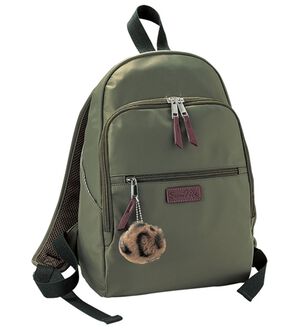 BELLUNA（ベルーナ）の「＜Ｓｏｉｔｔｏ　Ｍｅ＞ガバッと開くリュック（リュック）」｜カーキグレー