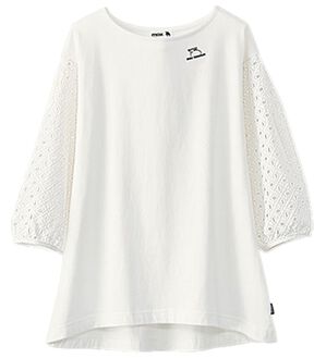 BELLUNA（ベルーナ）の「＜ｍｏｚ＞袖切替プルオーバー（カットソー）」｜オフ白